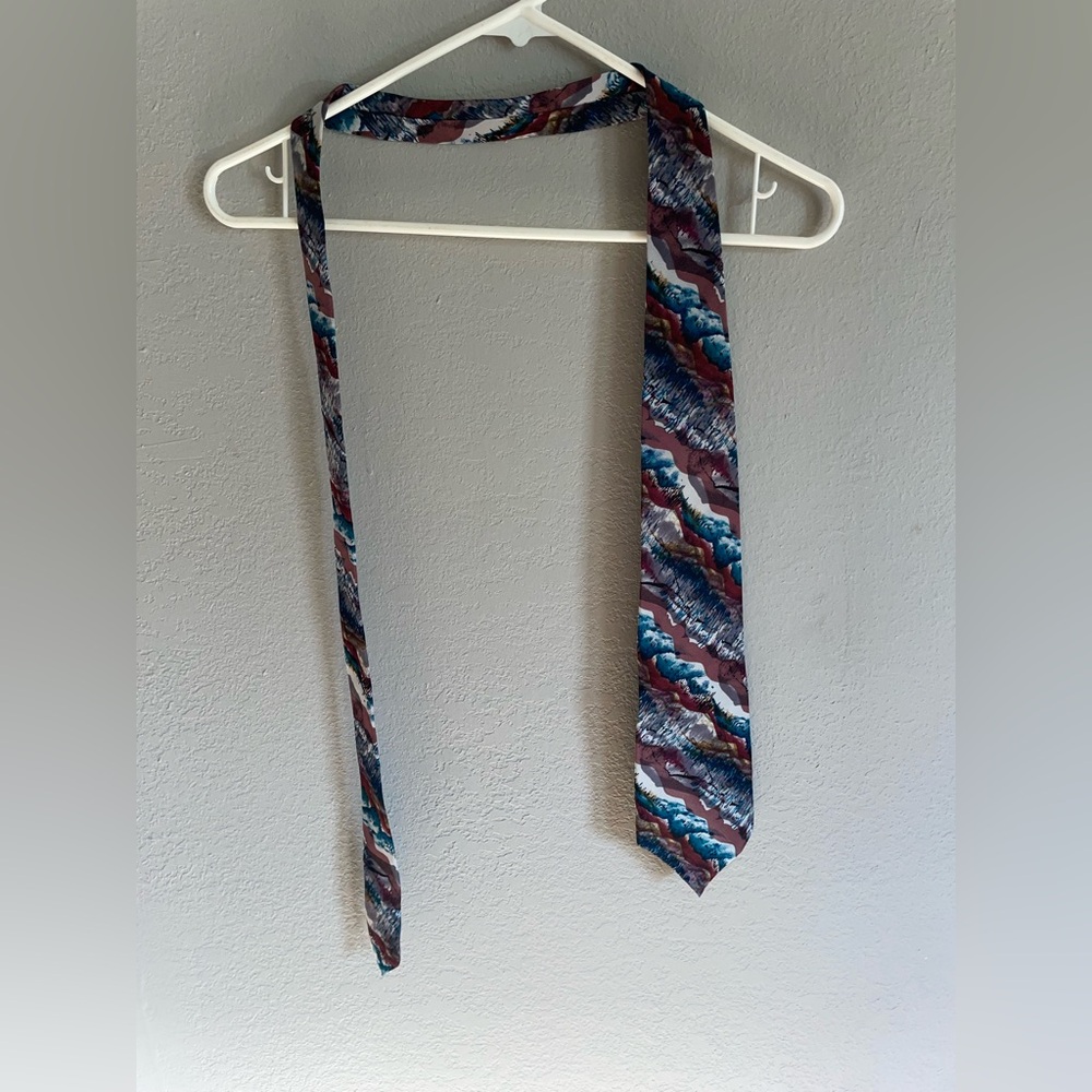 Vintage Y2K J. Garcia Silk Tie Menswear Necktie 100% Silk by Jerry Garcia